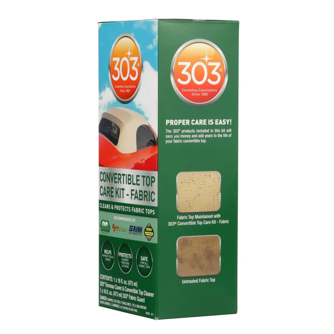 303 Convertible Top Cleaner Fabric Cleaning And Care Kit - 16 Fl. Oz. (30520)