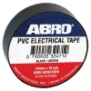 ABRO Electrical Tape 0.12mm x 18mm x 10 yds Black (ET-912-18-10-BLK)