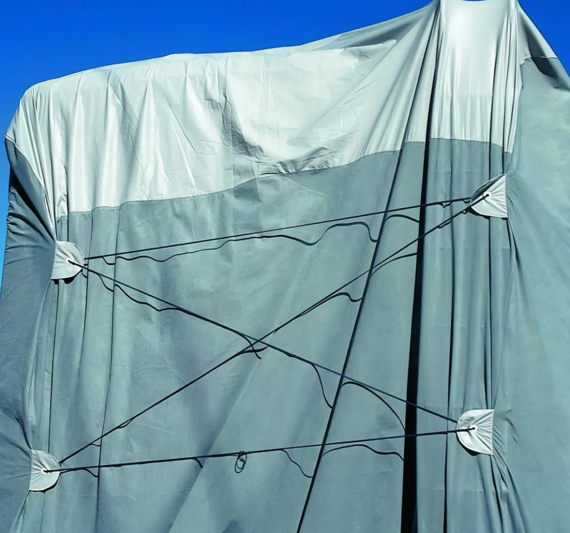 ADCO Aquashed Gooseneck Horse Trailer Cover 31' 7"-34' 6" Poly Sides w/ Zipper (ADO46014)