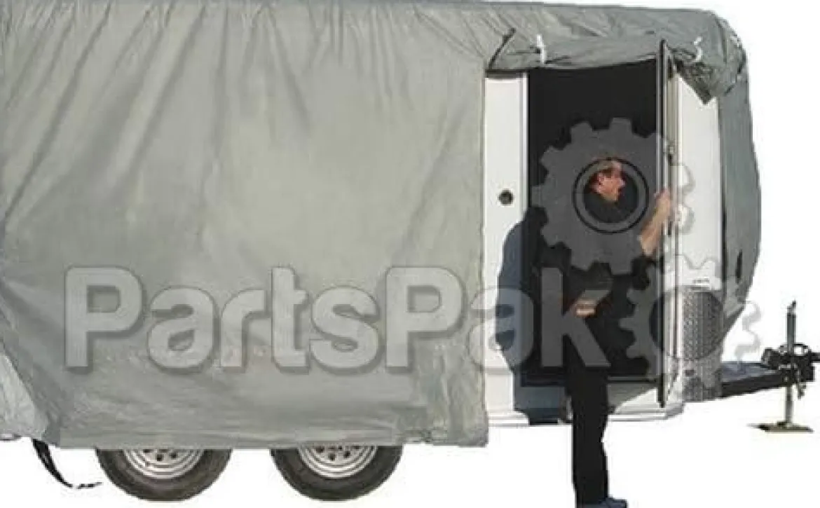ADCO Aquashed Horse Trailer Cover 14'1"-16' Polypropylene Sides w/ Zipper (ADO46004)
