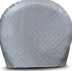 ADCO Diamond Plated Steel Vinyl Tyre Gard Wheel Cover OS, 43