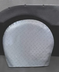 ADCO Diamond Plated Steel Vinyl Tyre Gard Wheel Cover Size 2 30"-32" (ADO3752)