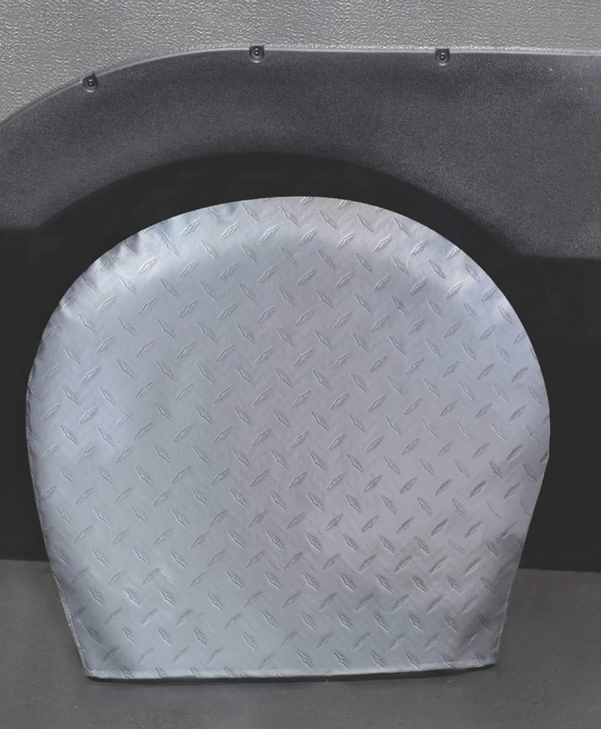 ADCO Diamond Plated Steel Vinyl Tyre Gard Wheel Cover Size 2 30"-32" (ADO3752)
