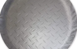 ADCO Diamond Plated Steel Vinyl Spare Tire Cover 32 1/4" B (ADO9752)