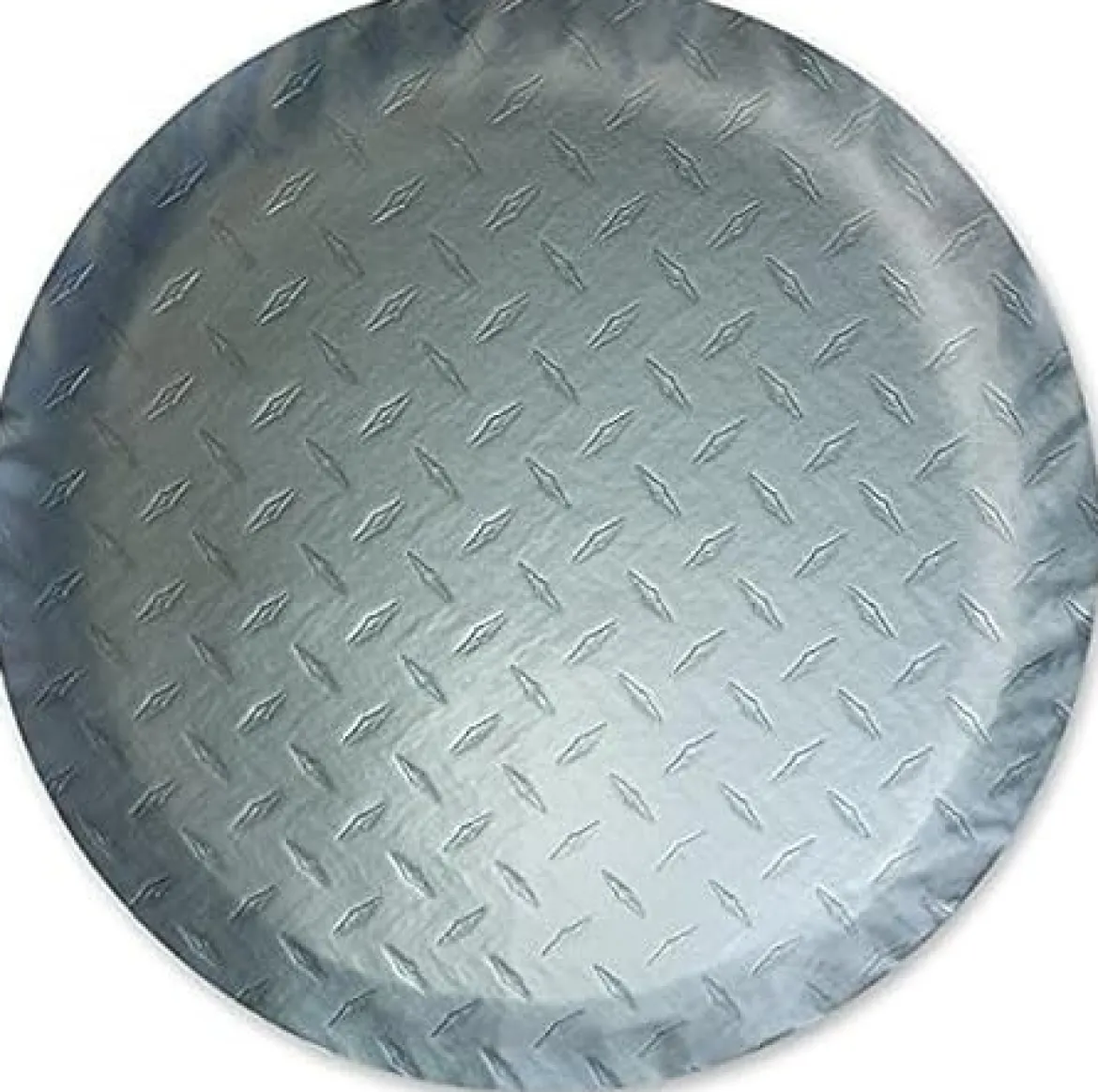 ADCO Diamond Plated Steel Vinyl Spare Tire Cover L 25 1/2" (ADO9758)