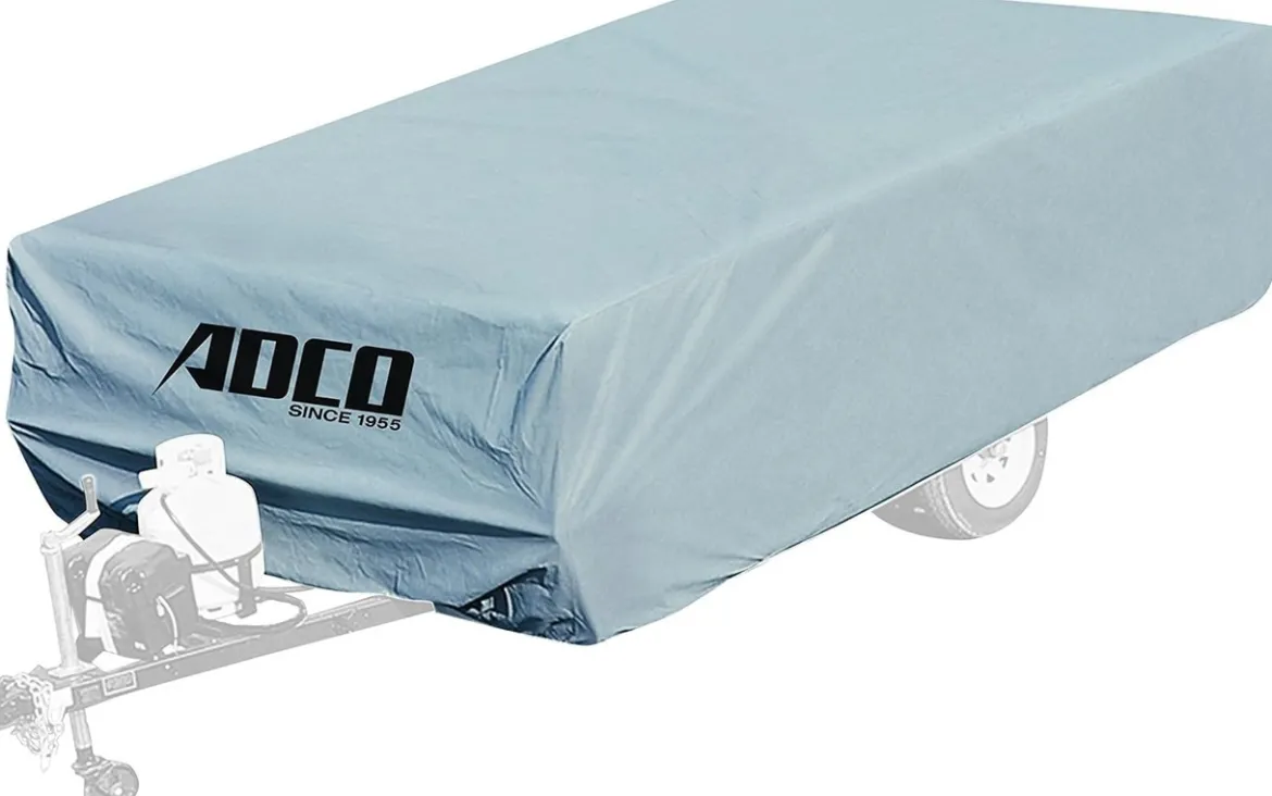 ADCO Polypropylene Folding Trailer Cover 8' Gray (ADO2890)