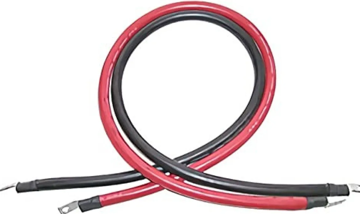 AIMS Power 4 AWG 25 Ft Inverter Cable 157 Amps Max (CBL25FT4AWG)