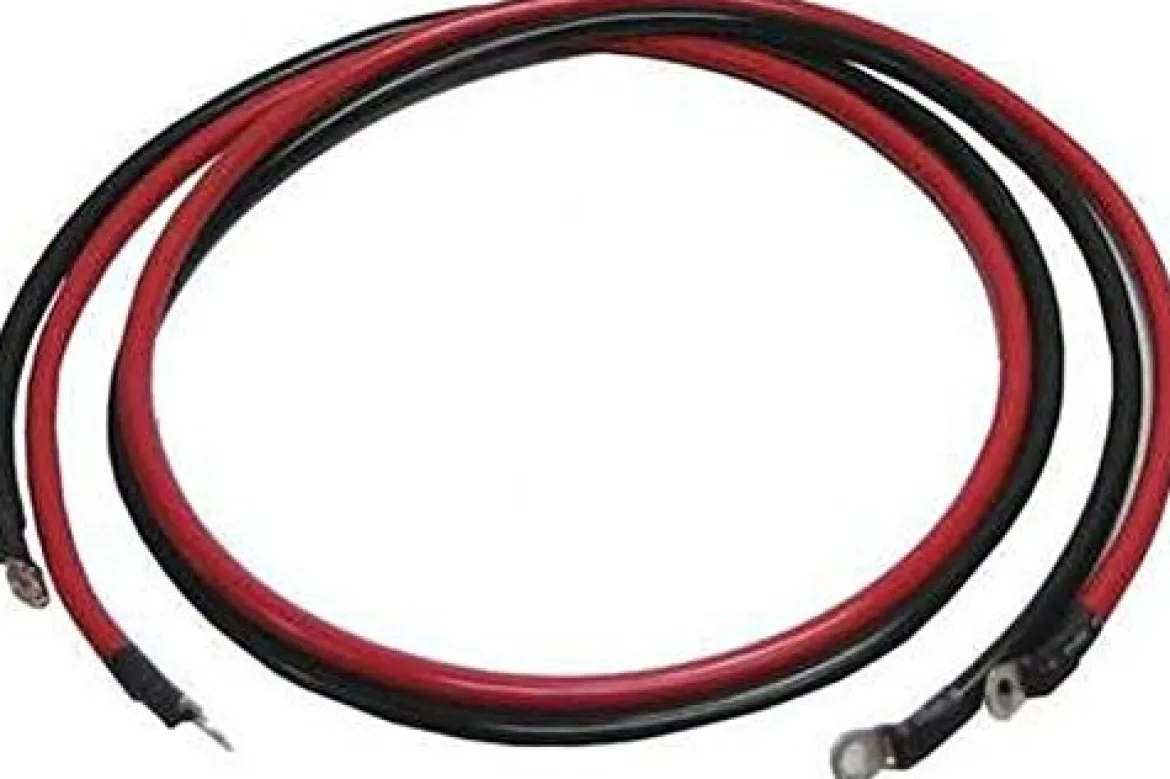 AIMS Power 1/0 AWG Copper 8 Ft Power Inverter Cable (CBL08FT1/0)