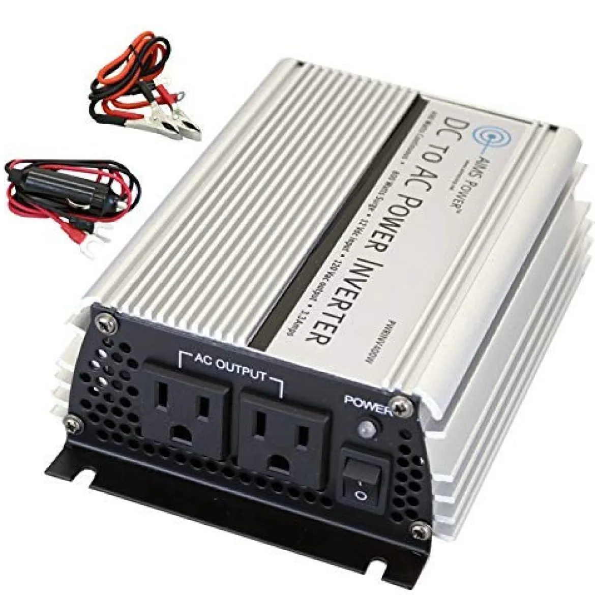 AIMS Power 400 Watt Power Inverter with Cables 12 Volt (PWRINV400W)