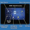 AIMS Power Hybrid Inverter Charger 4.6kW Output 6.9kW Solar Capacity (PIHY4600)
