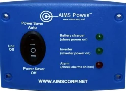 AIMS Power LED Wall Control Panel for RV Power Inverter (REMOTELFLED)