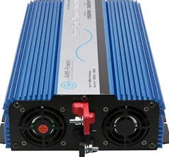 AIMS Power Pure Sine Inverter with Transfer Switch 1200W Power (PWRIX120012SUL)