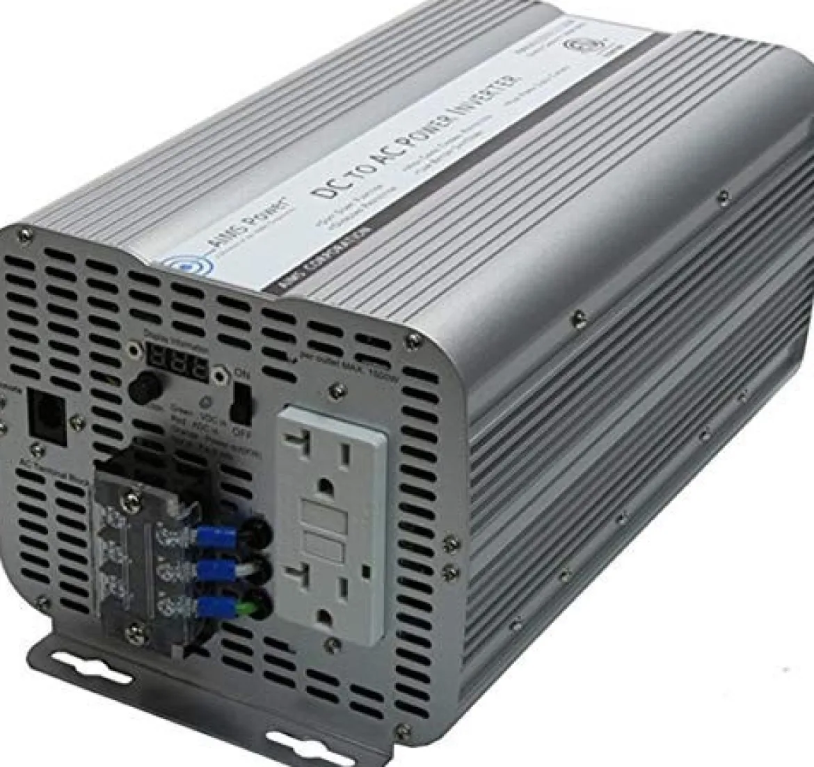 AIMS Power 2000W Modified Sine Wave Inverter 12V DC to 120V (PWRINV200012120W)