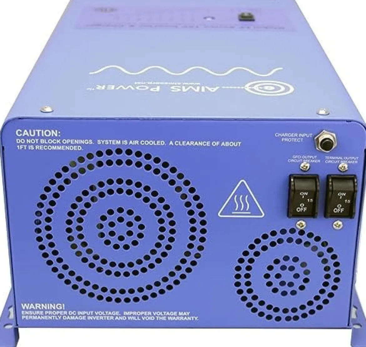 AIMS Power 1000W 12V DC Pure Sine Wave Inverter (PICOGLF10W12V120V)