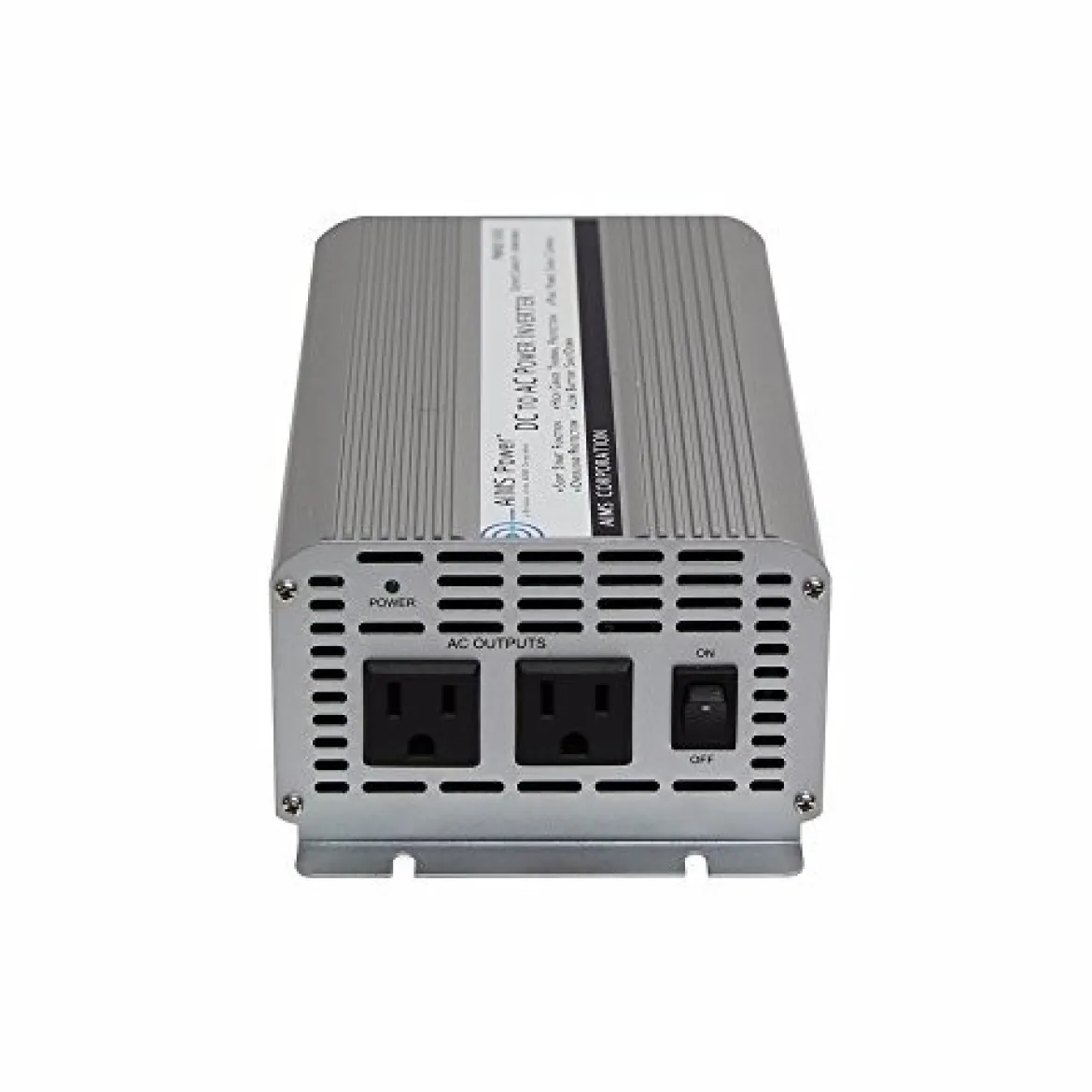 AIMS Power 1250W 2500W Peak DC to AC Power Inverter (PWRB1250)