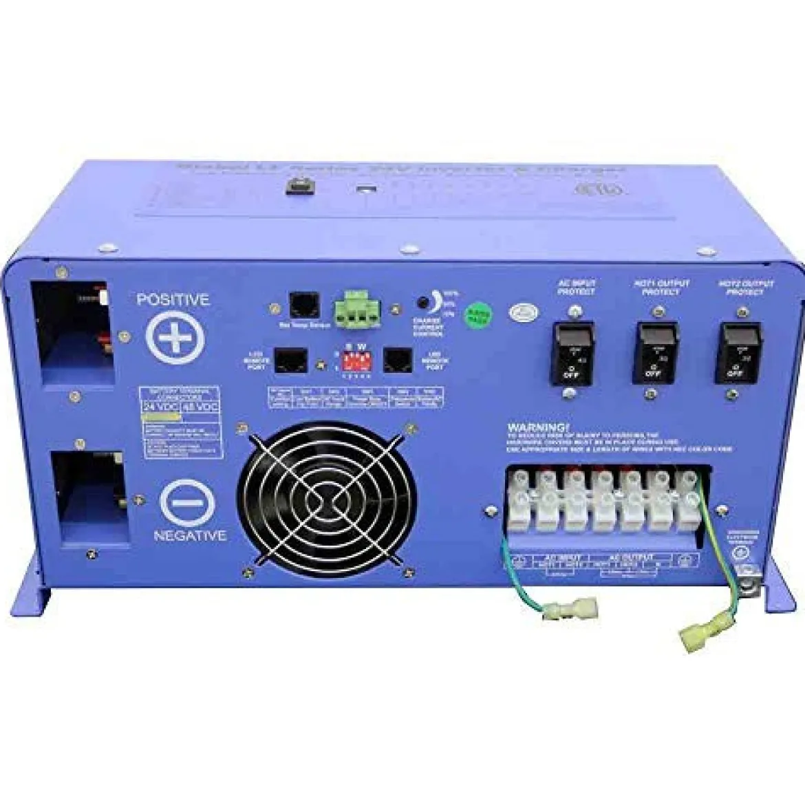 AIMS Power 6000W 18000W Peak Pure Sine Inverter Charger (PICOGLF6024240SUL)