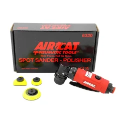 AirCat 6320 Air Orbital Spot Sander with Accessories Kit (6320)