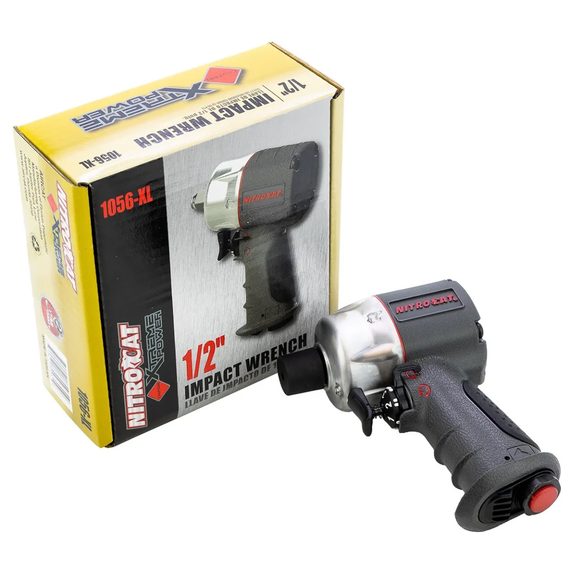 AirCat 1/2" Composite Stubby Impact Wrench (1056-XL)