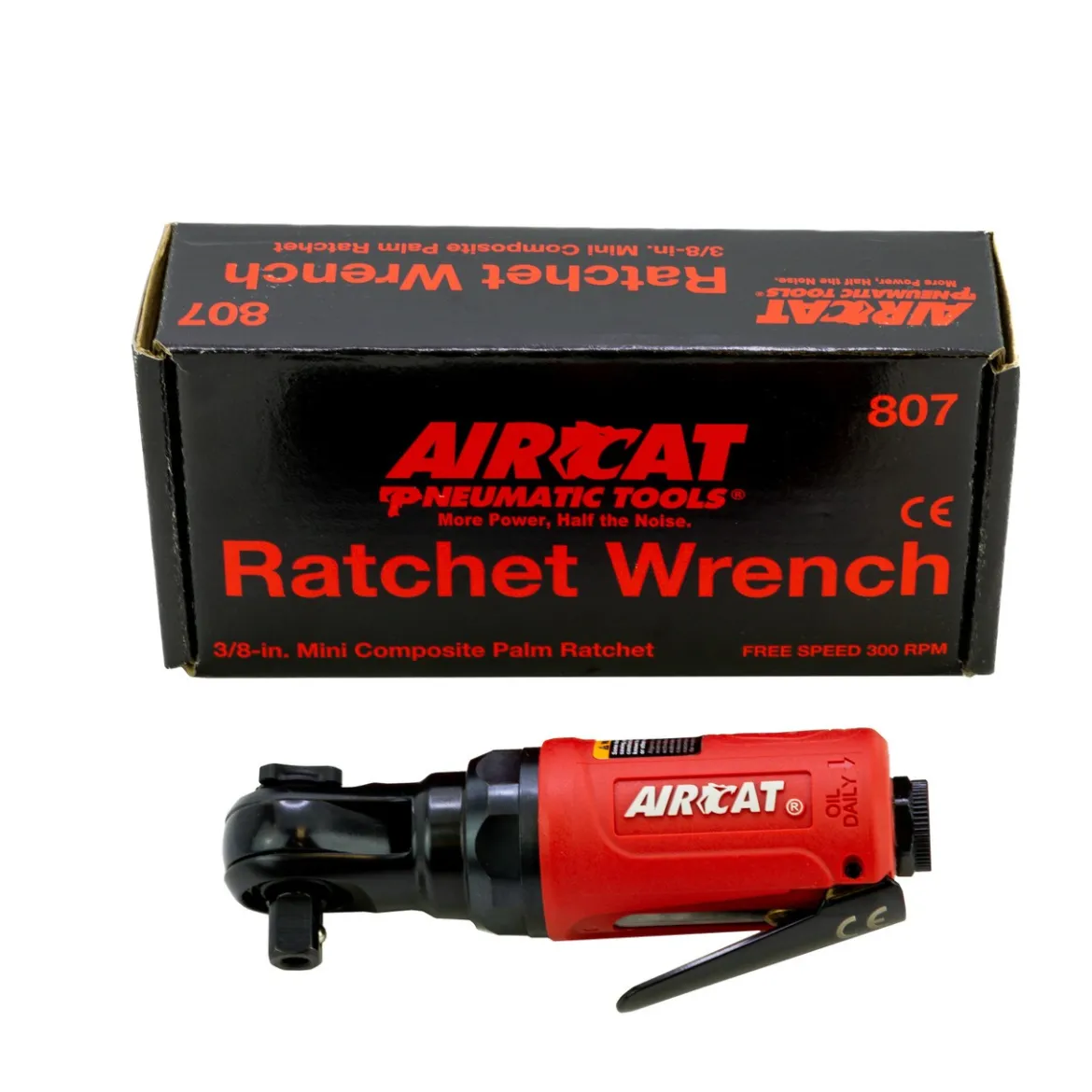 AirCat 3/8" Mini Composite Palm Ratchet (807)