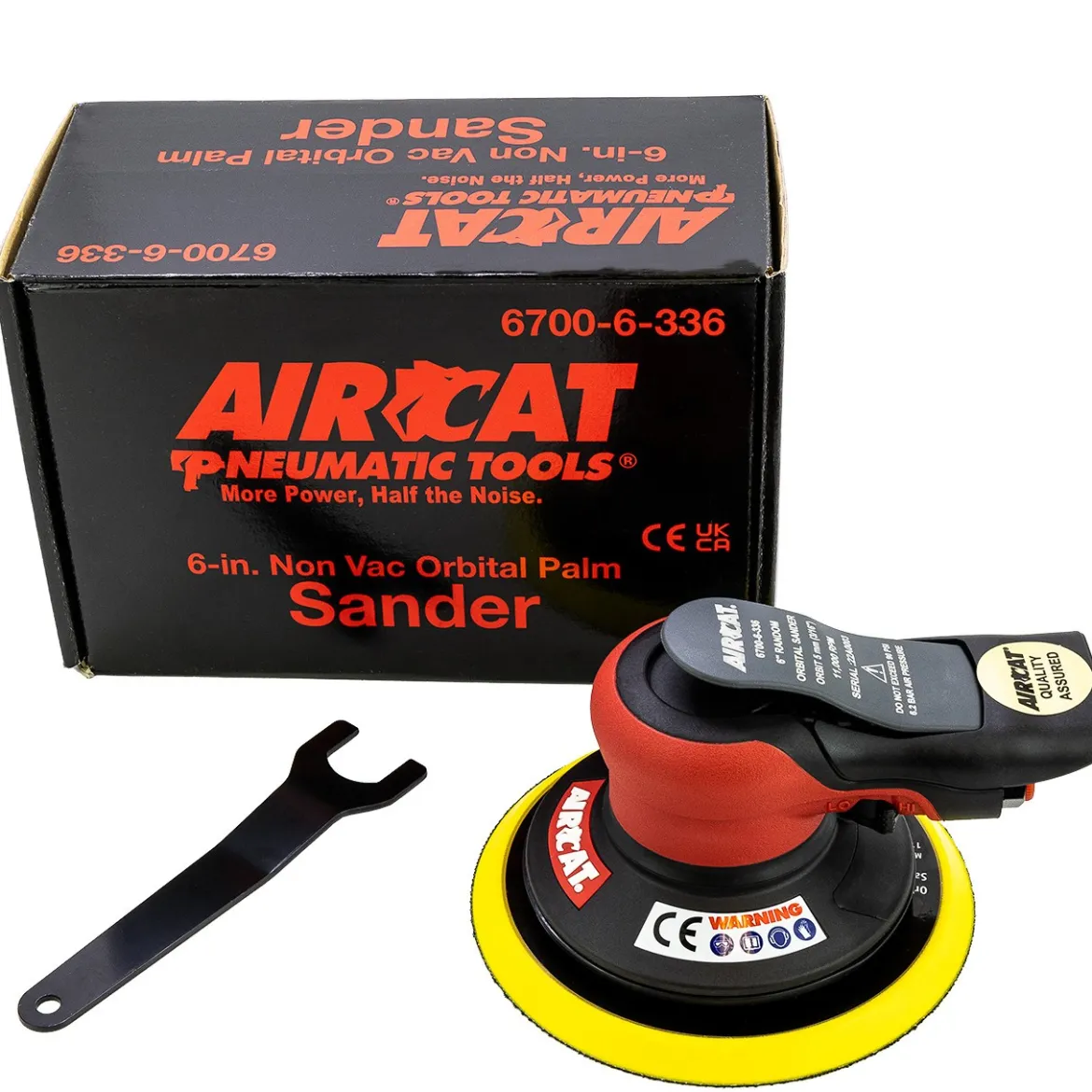 AirCat 6" Orbital Palm Sander (6700-6-336)
