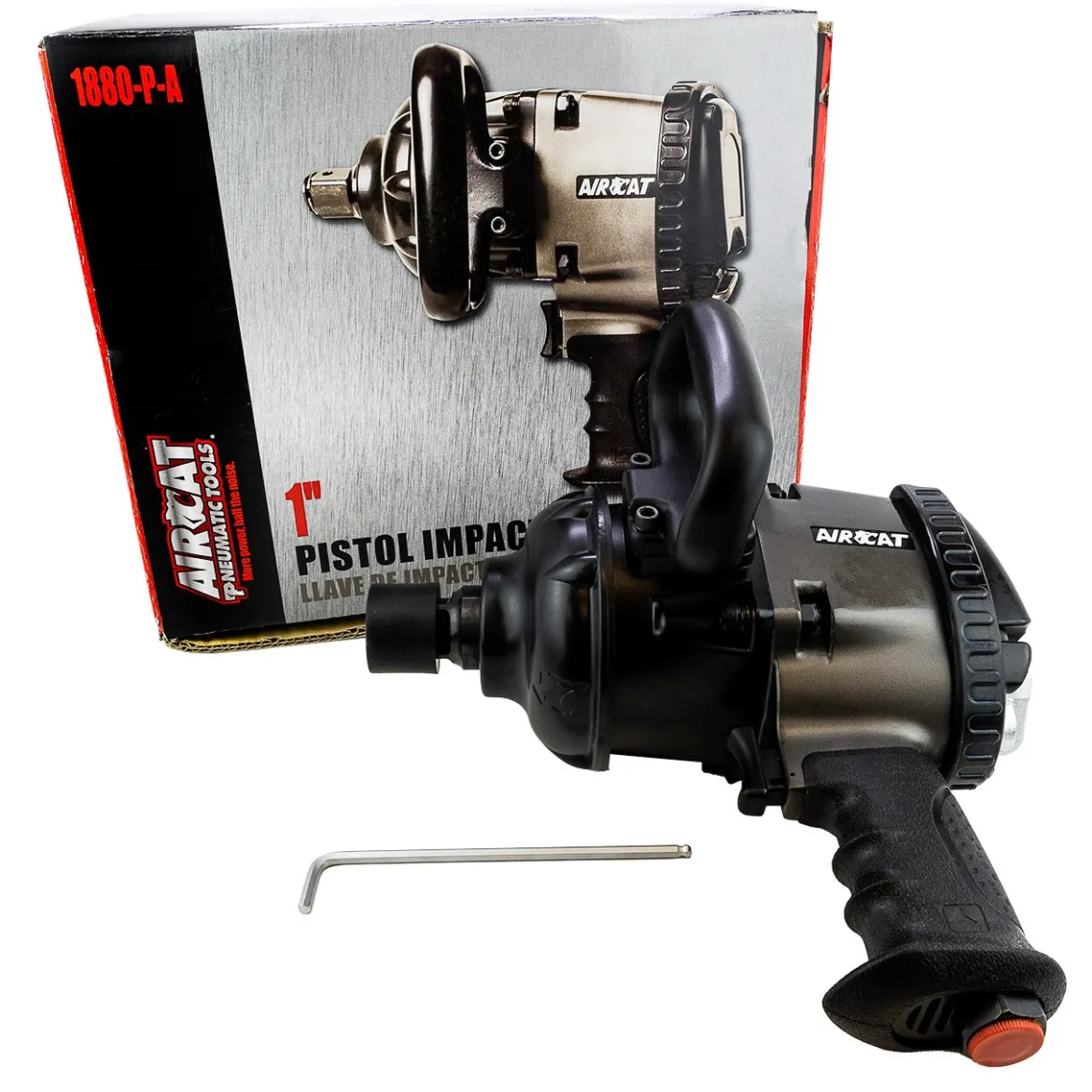 AirCat 1" Pistol Impact Wrench (1880-P-A)