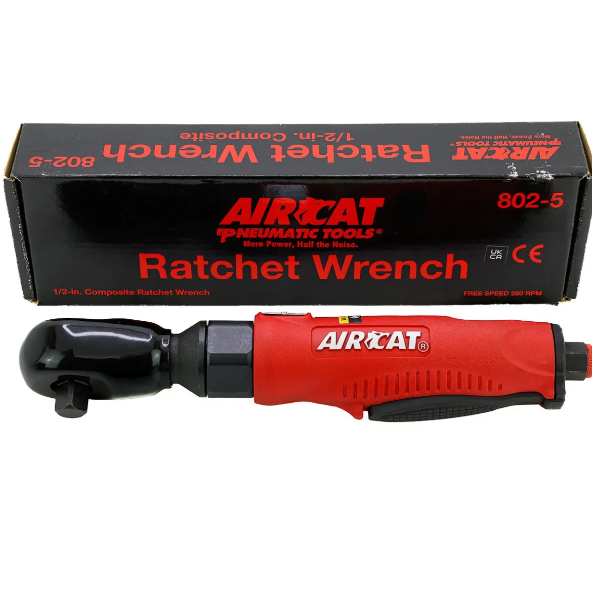 AirCat 5-1/2" Quiet Composite Ratchet (802)