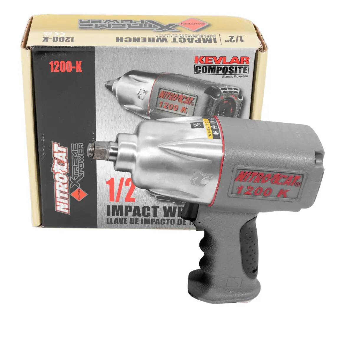 AirCat 1200K Kevlar Twin Clutch Impact Wrench (1200K)