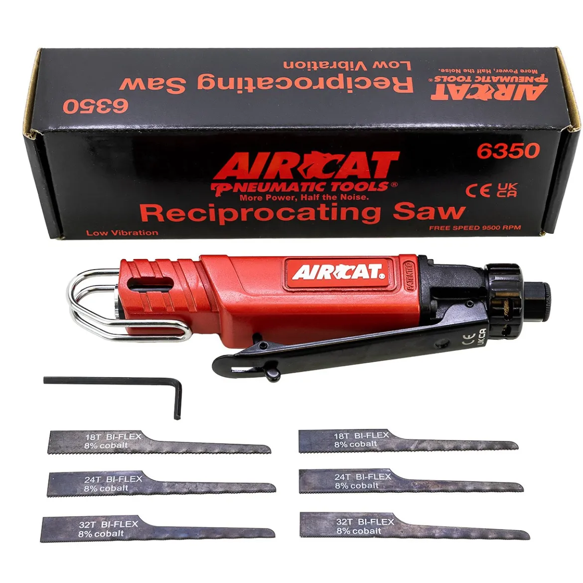 AirCat Low Vibration Composite Reciprocating Saw (6350)