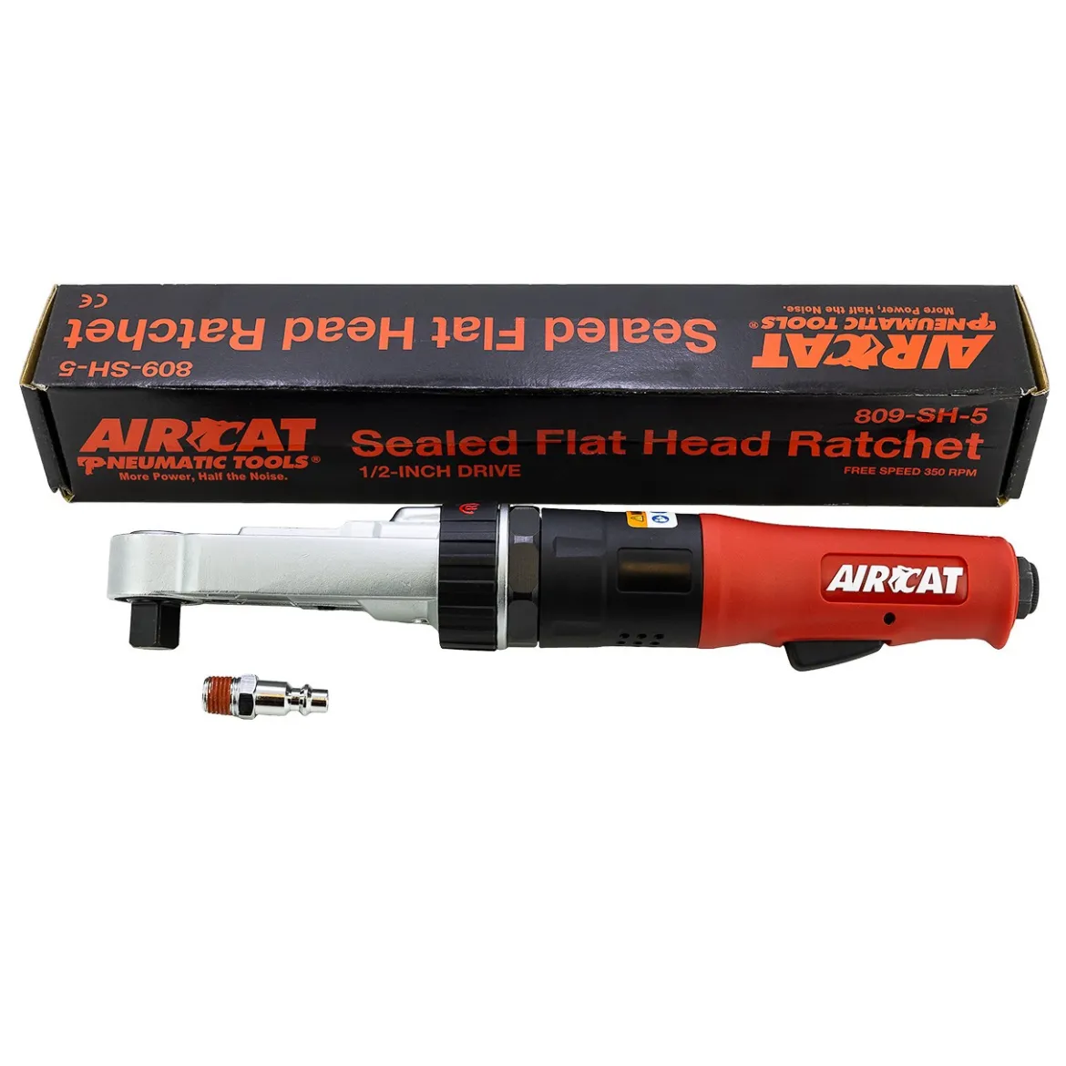 Aircat 809-SH-5 1/2" Sealed Flat Head Air Ratchet (809-SH-5)