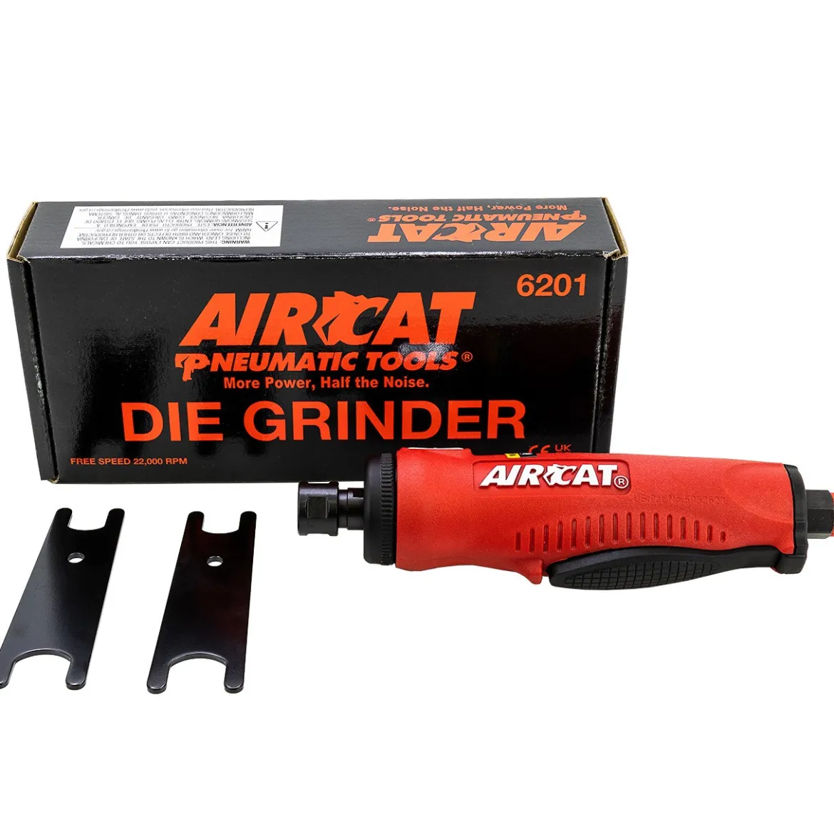 AirCat Straight Die Grinder with Ergonomic Design (6201)