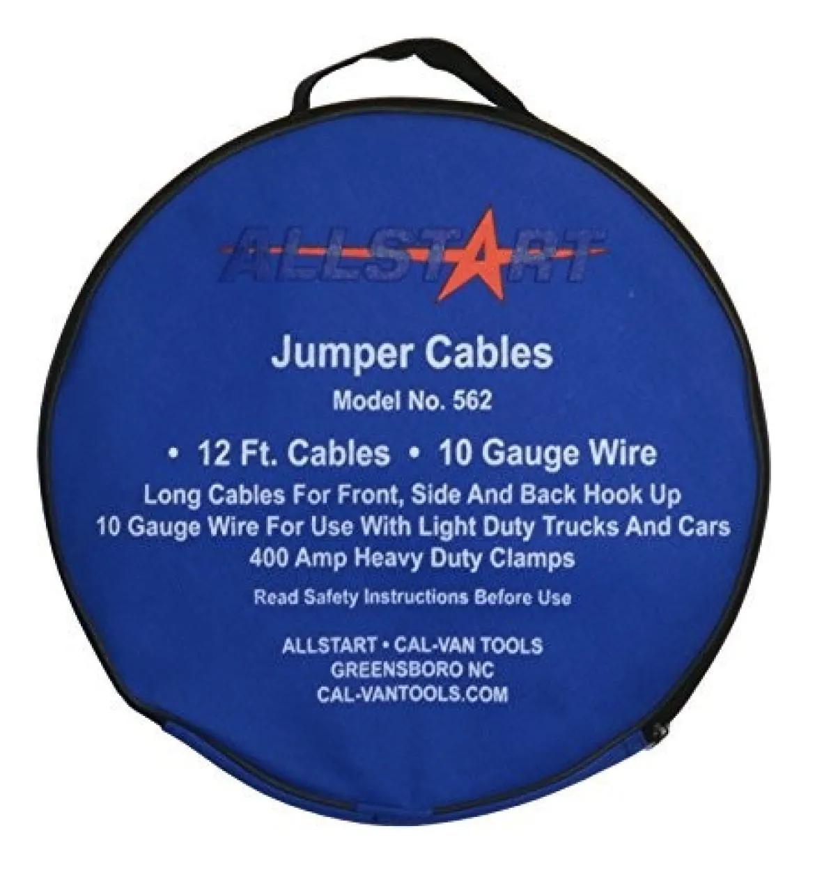 Allstart (562) 12' 10-Gauge Jumper Cable (562)