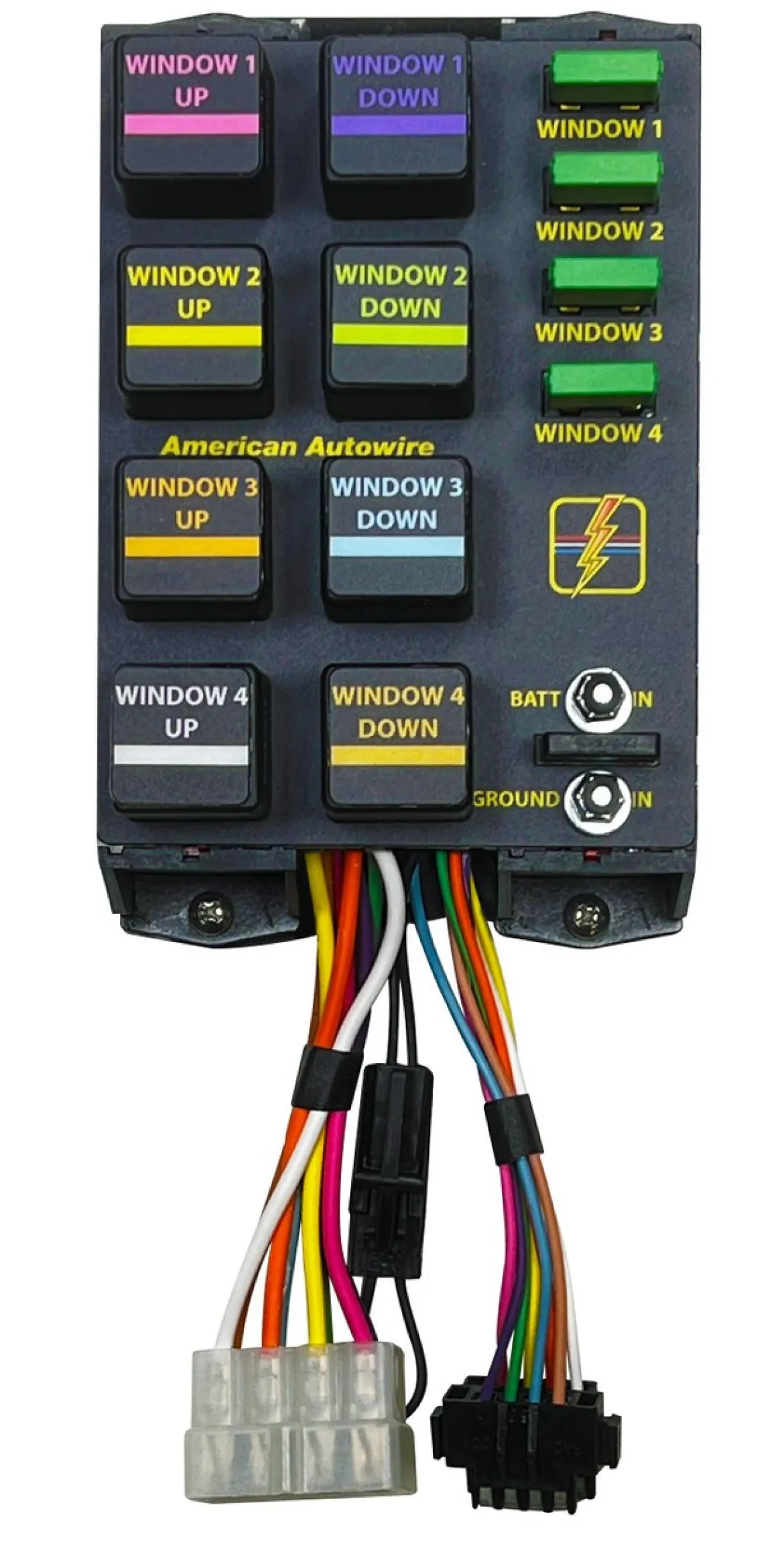 American Autowire 4-Window Power Reversing Relay Kit (AAW510962)