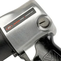 American Forge & Foundry 1/2 Premium Air Impact Wrench with Adjustable Throttle, Aluminum Casing (7660)