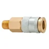 Amflo C91 Coupler Brass 1/4" Hi Flo/HVLP