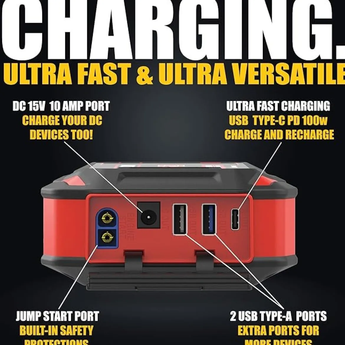 Antigravity Batteries Micro-Start Heavy Duty Lithium Jump-Start (AG-XP-20-HD)