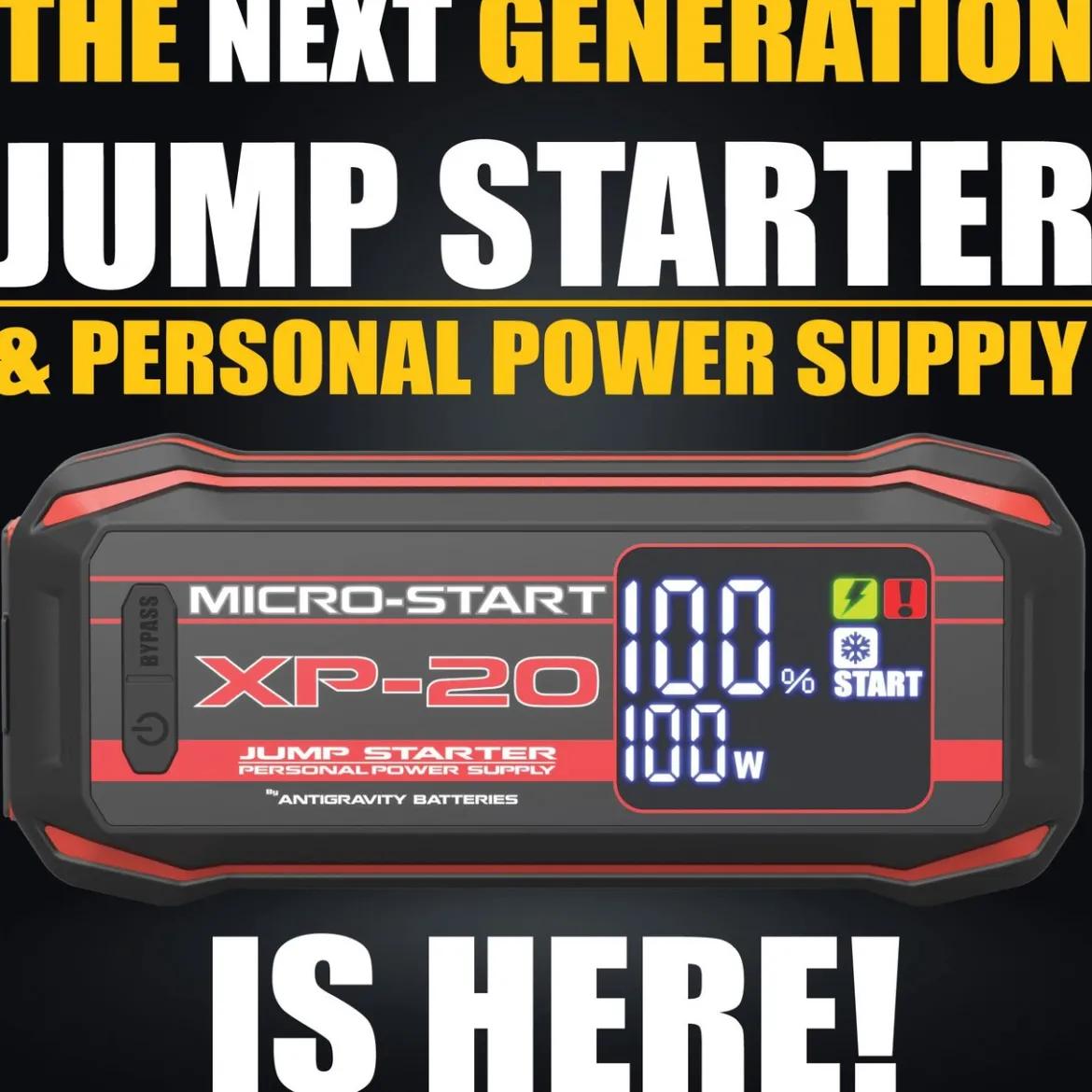 Antigravity Batteries Micro-Start Lithium Jump-Start (AG-XP-20)