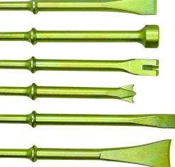 Astro Heavy Duty Thor Air Hammer, Chisel & Cutter Bit Set .401 Shank (401K6)
