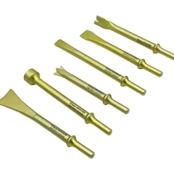 Astro Heavy Duty Thor Air Hammer, Chisel & Cutter Bit Set .401 Shank (401K6)
