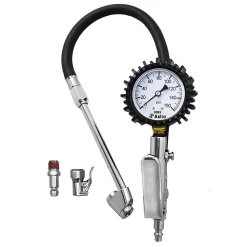 Astro Pneumatic 2.5 Inch Dial Tire Inflator with Locking Dual Chucks (3083)