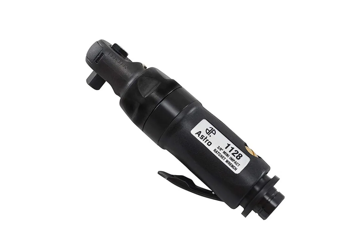 Astro Pneumatic 3/8 Inch Mini Impact Ratchet Wrench Speed Sealed Head (1128)