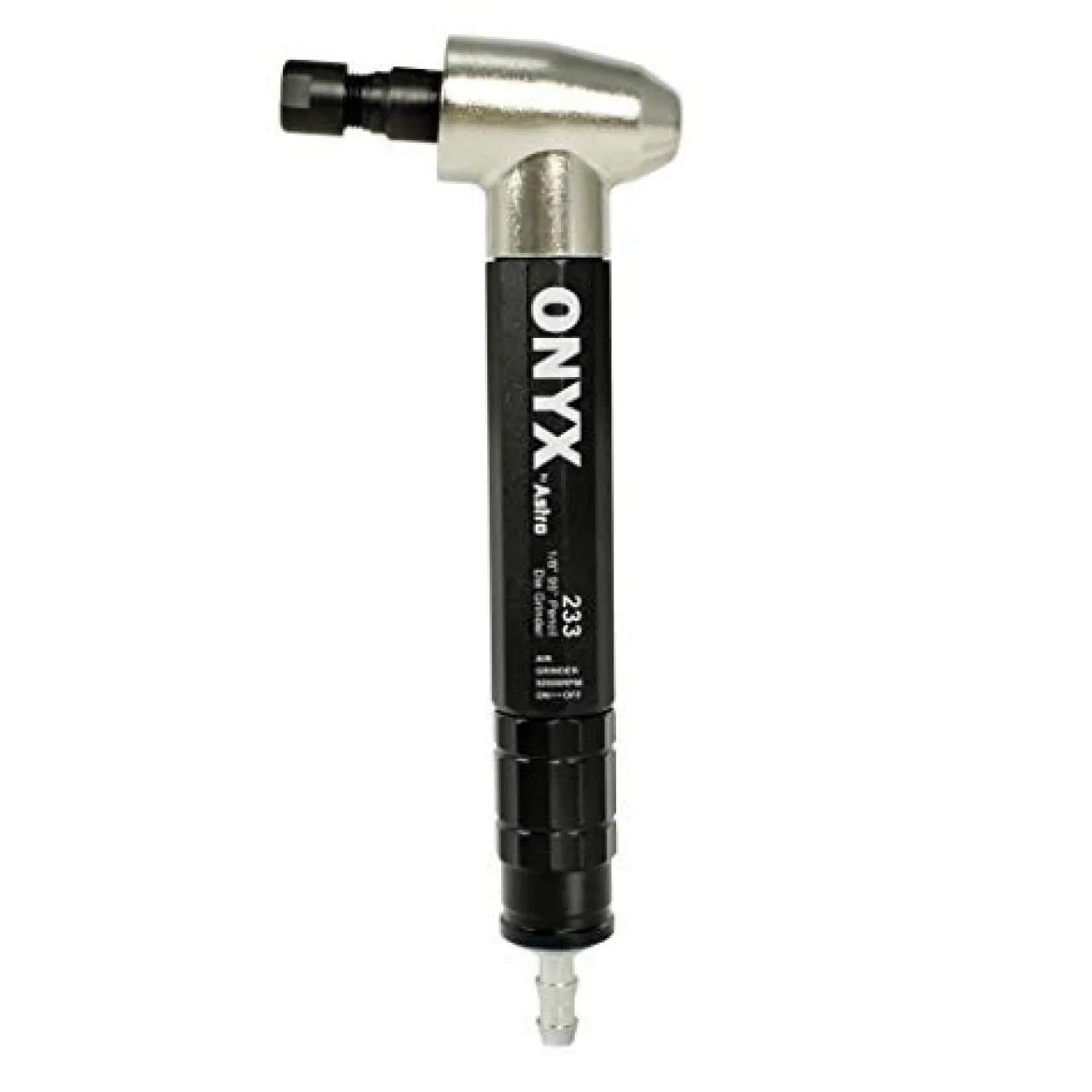 Astro Pneumatic 1/8 Inch ONYX 95 Degree Pencil Angle Die Grinder 52,500 RPM (233)