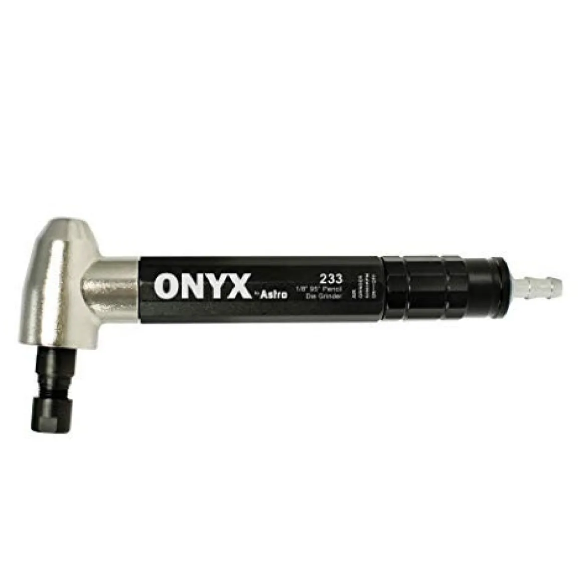 Astro Pneumatic 1/8 Inch ONYX 95 Degree Pencil Angle Die Grinder 52,500 RPM (233)