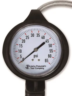 Astro Pneumatic Dial Tire Inflator with Stainless Hose (3082)