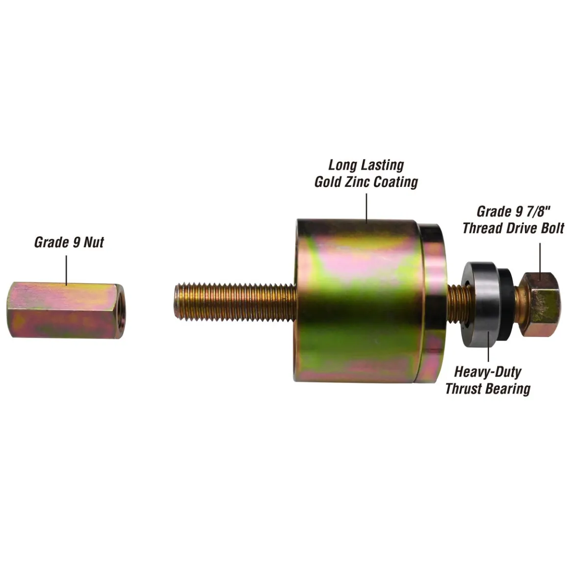 Astro Pneumatic Heavy-Duty Grade 9 Master Fwd Bearing Adapter W/ Thrust Bearing (78825HD)