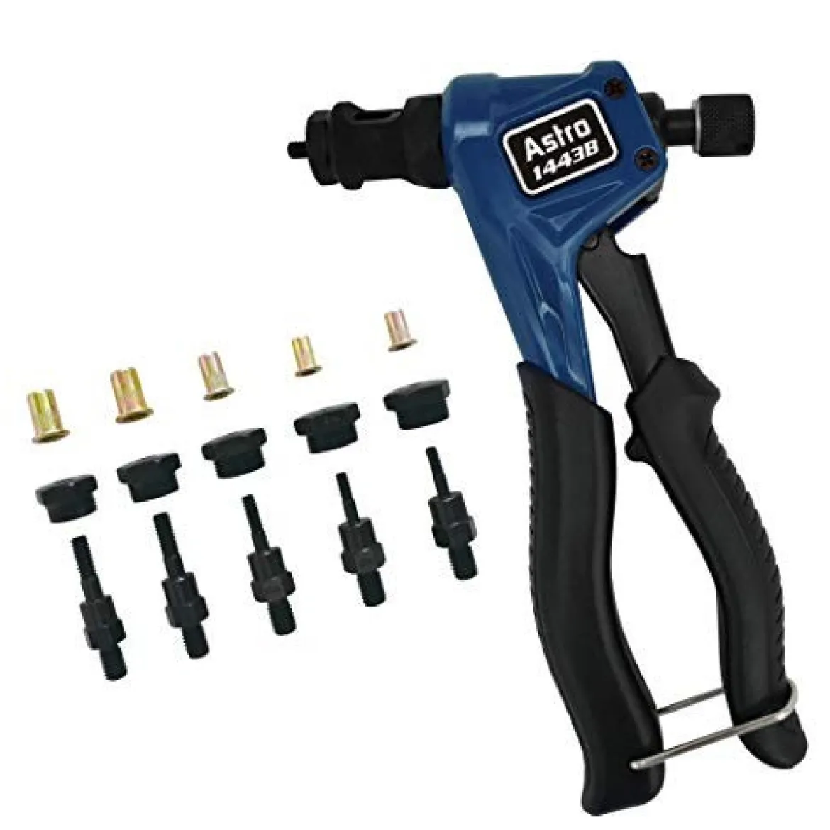 Astro Pneumatic Professional Hand Rivet Nut Kit SAE and Metric (1443B)