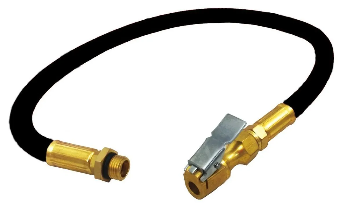Astro Pneumatic Rubber Hose with Fittings and Chuck for Tire Inflator (3018HCB)