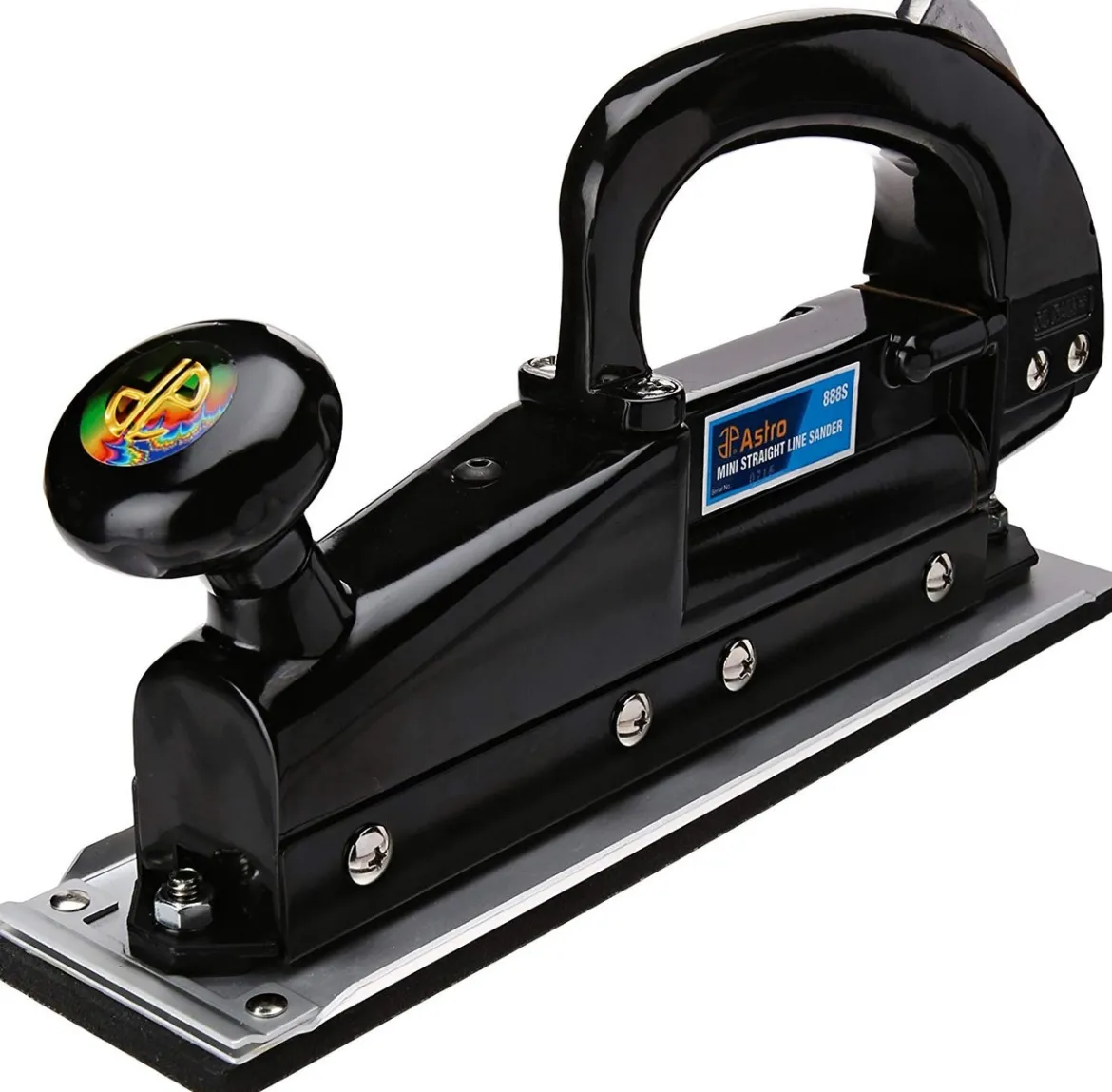 Astro Pneumatic Short Straight Line Sander with Single Piston Handle (888S)