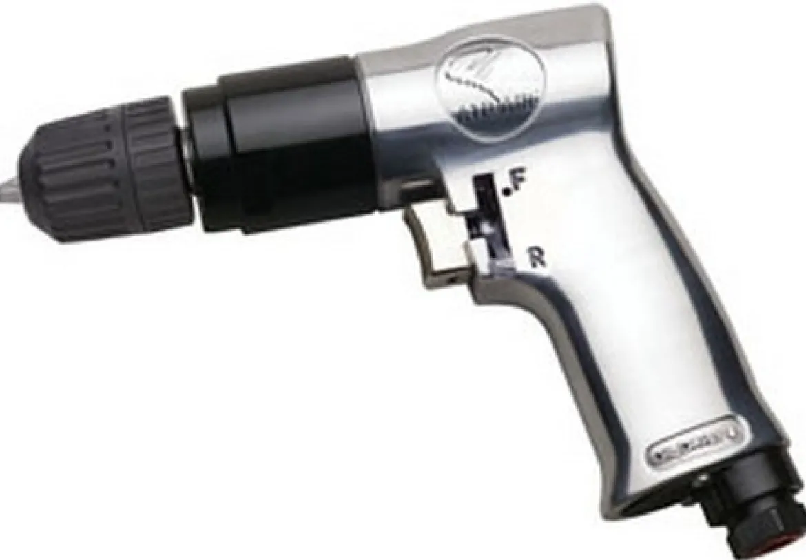 ATD Tools 2143 3//8" Reversible Air Drill with Keyless Chuck