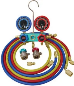 ATD Tools 3695 Deluxe Dual Aluminum A/C Manifold Gauge Set