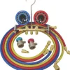 ATD Tools 3694 Deluxe Dual Brass A/C Manifold Gauge Set